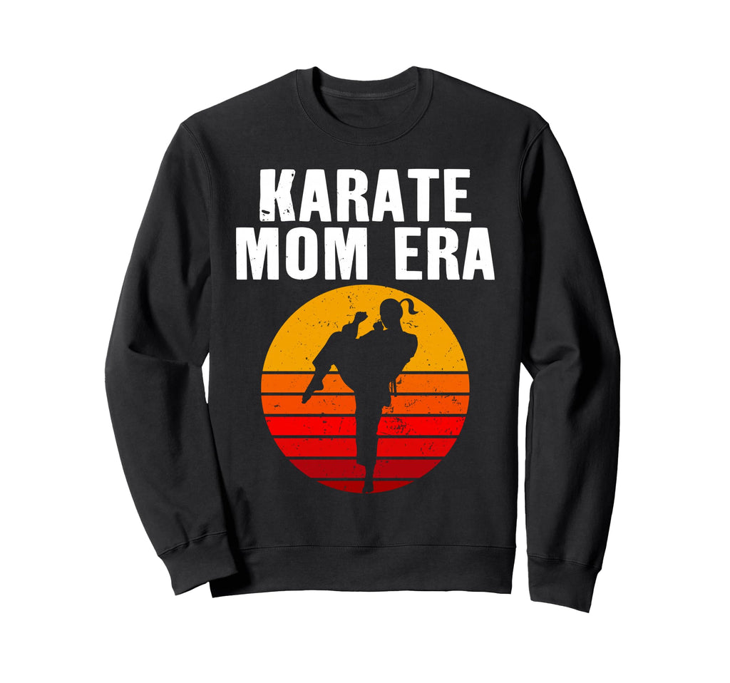 Karate Mom Era Game Day Sports Mom Sweatshirt - Graphic Print for Adults - T-Shirt, Sweatshirt, Hoodie