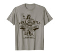 Love Em Wild Reckless Romantic Western T-Shirt - Minimalist Print Unisex - T-Shirt, Sweatshirt, Hoodie