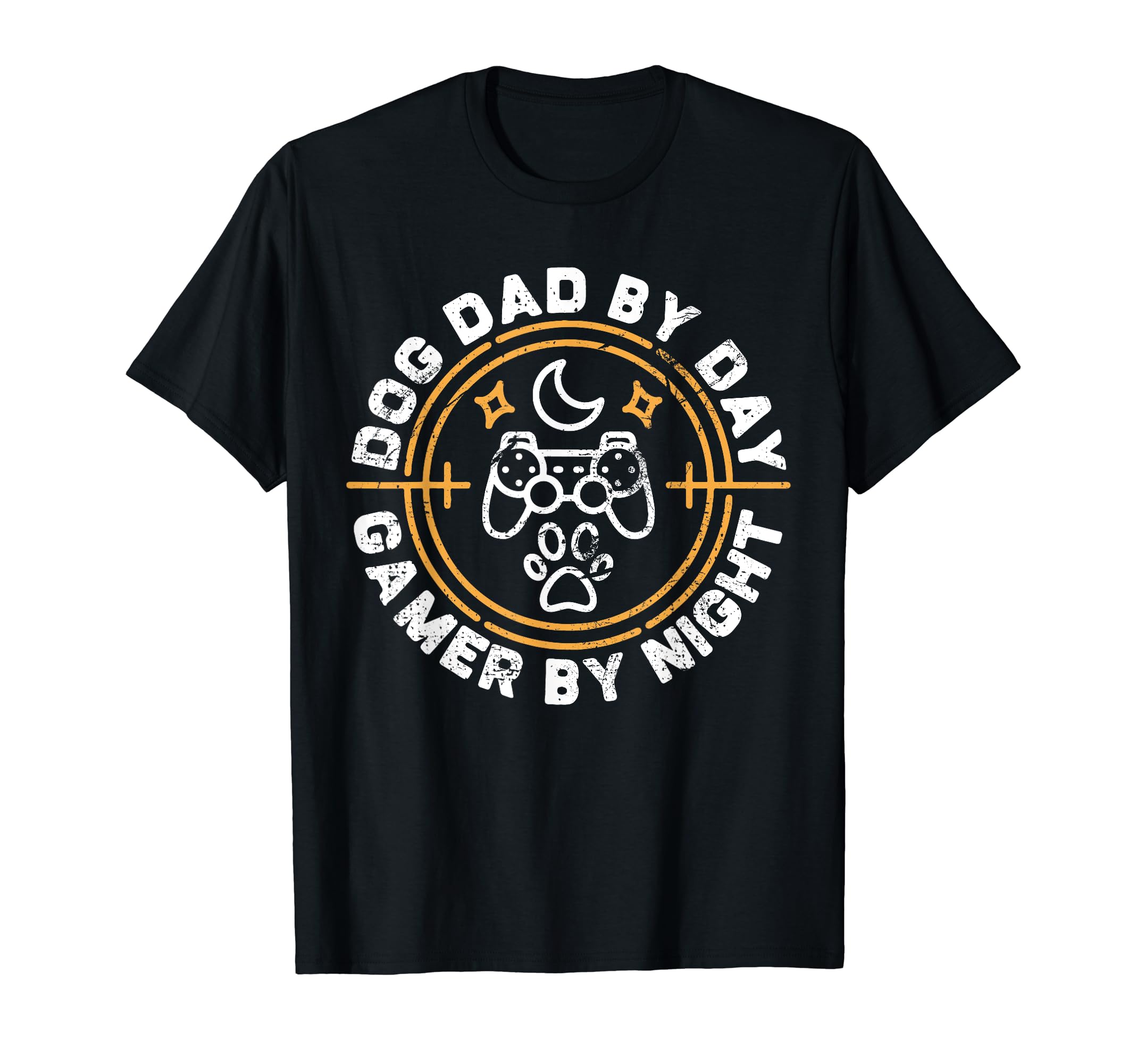 Dog Dad Day Gamer Night Video Games T-Shirt - Trendy Graphic Men Women - T-Shirt, Sweatshirt, Hoodie