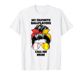 My Favorite Ballplayers Calls Me Mom T-Shirt - Graphic Print Unisex - T-Shirt, Sweatshirt, Hoodie