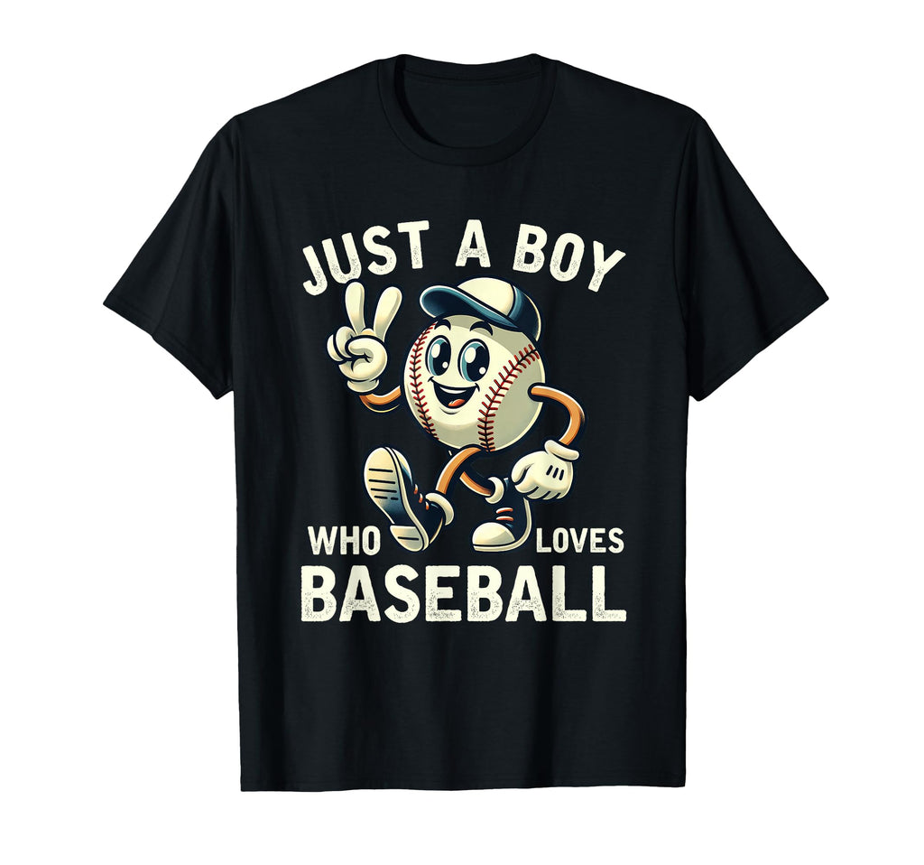 Just Who Loves Baseball T-Shirt - Casual Everyday Wear Unisex - T-Shirt, Sweatshirt, Hoodie