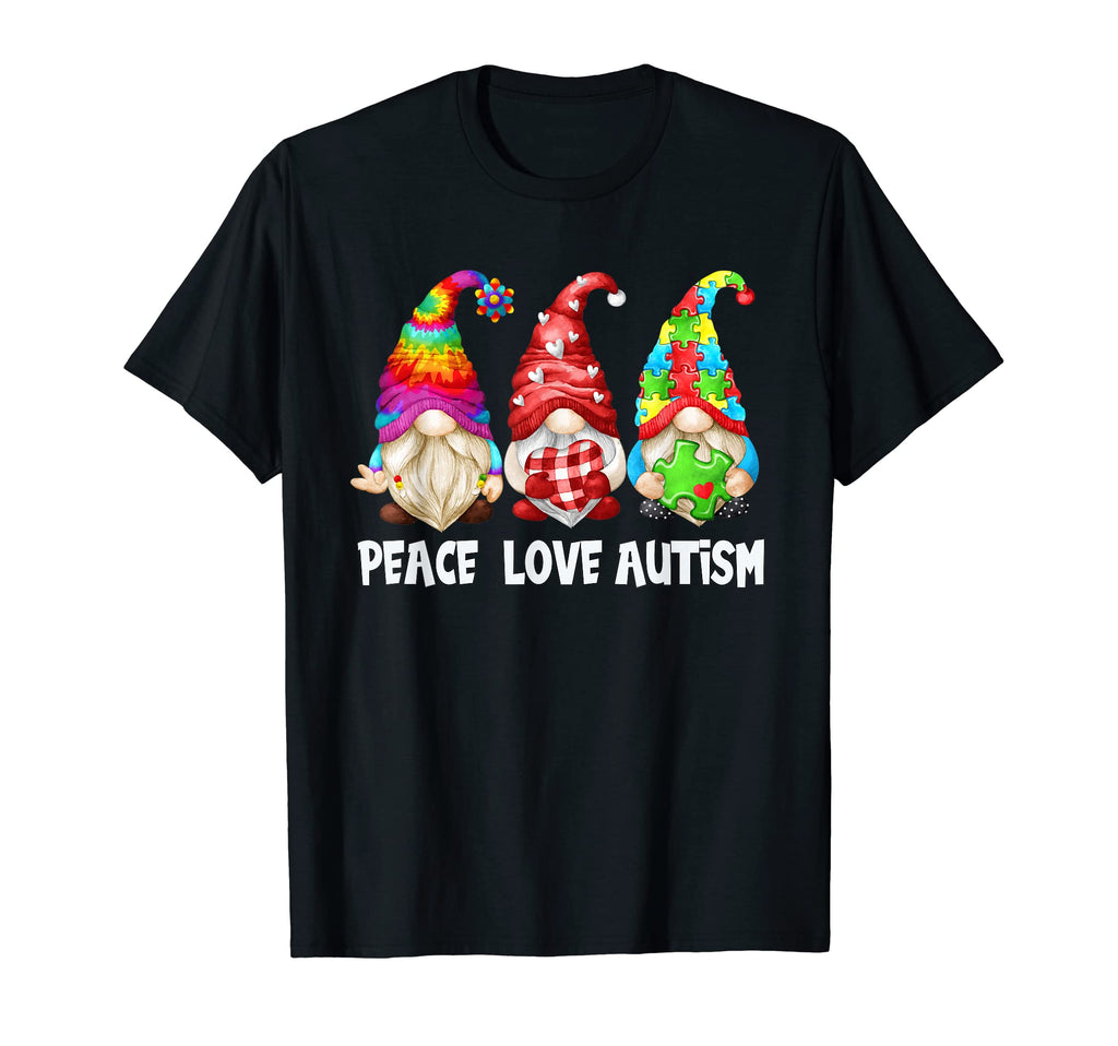 Autistic Pride Awareness Gnome Teacher T-Shirt - Unique Graphic for Adults - T-Shirt, Sweatshirt, Hoodie
