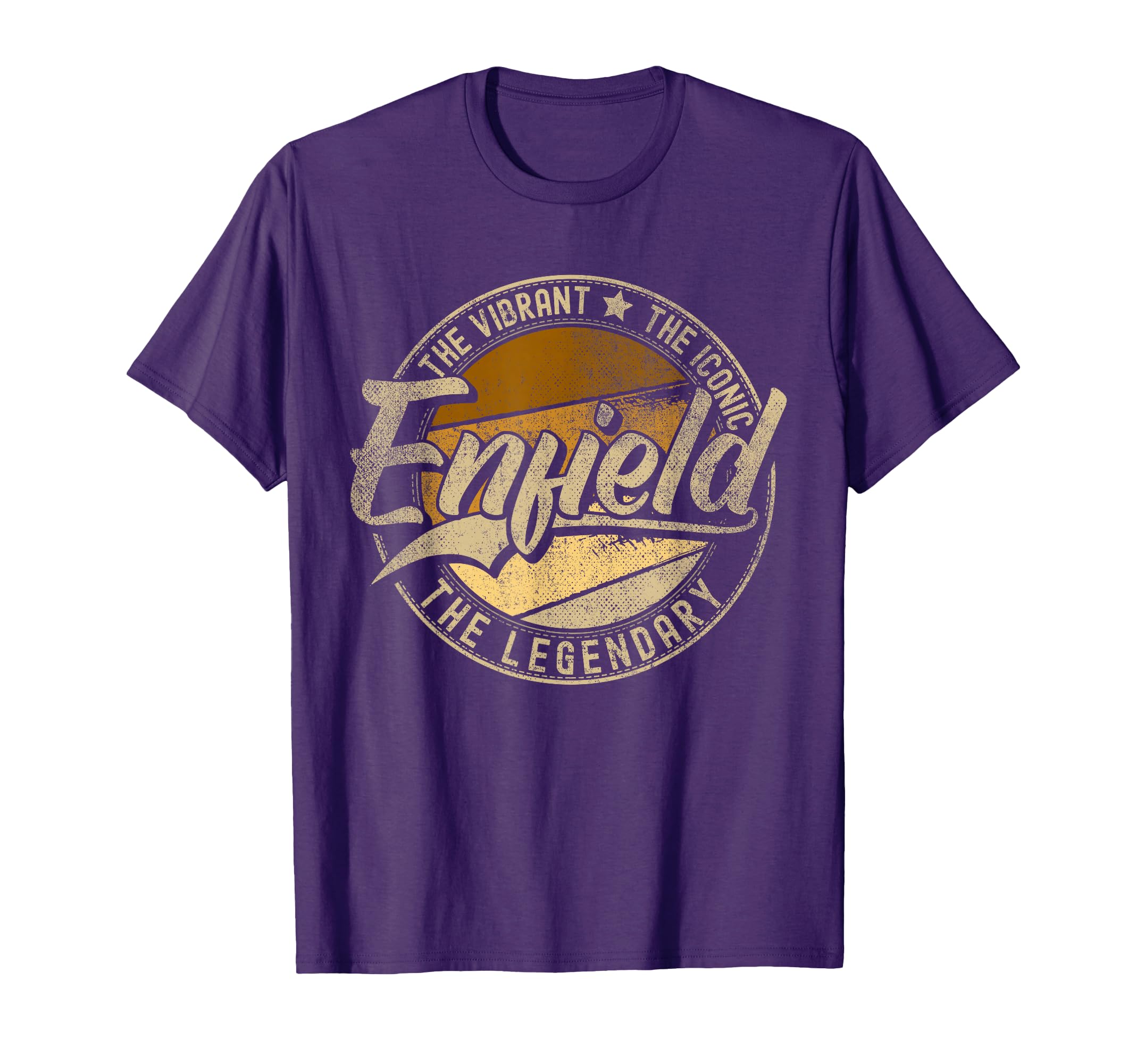 Enfield Ct Connecticut Distressed T-Shirt - Trendy Graphic Unisex - T-Shirt, Sweatshirt, Hoodie