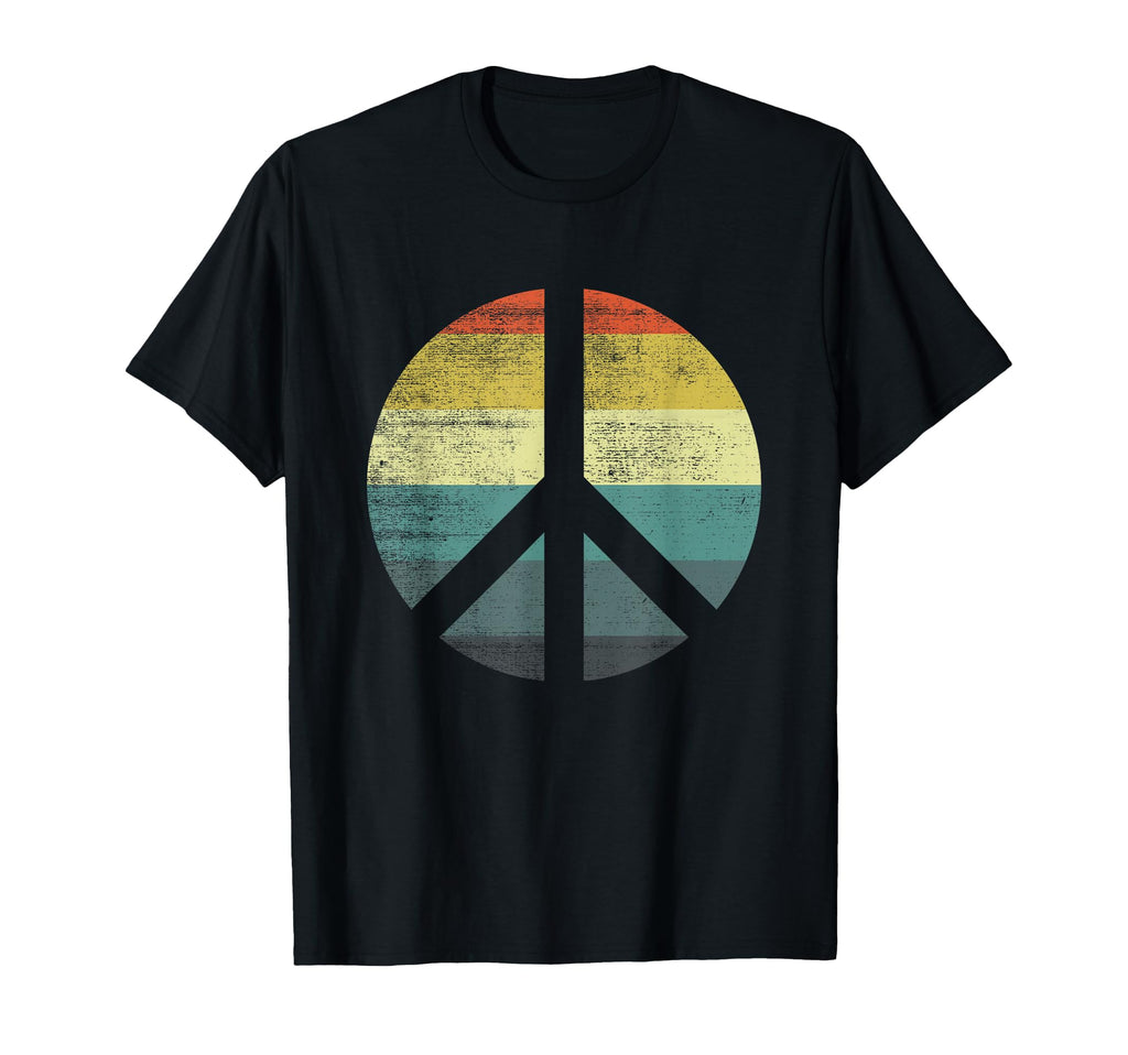 Distressed Peace Sign T-Shirt - Aesthetic Graphic Unisex - T-Shirt, Sweatshirt, Hoodie