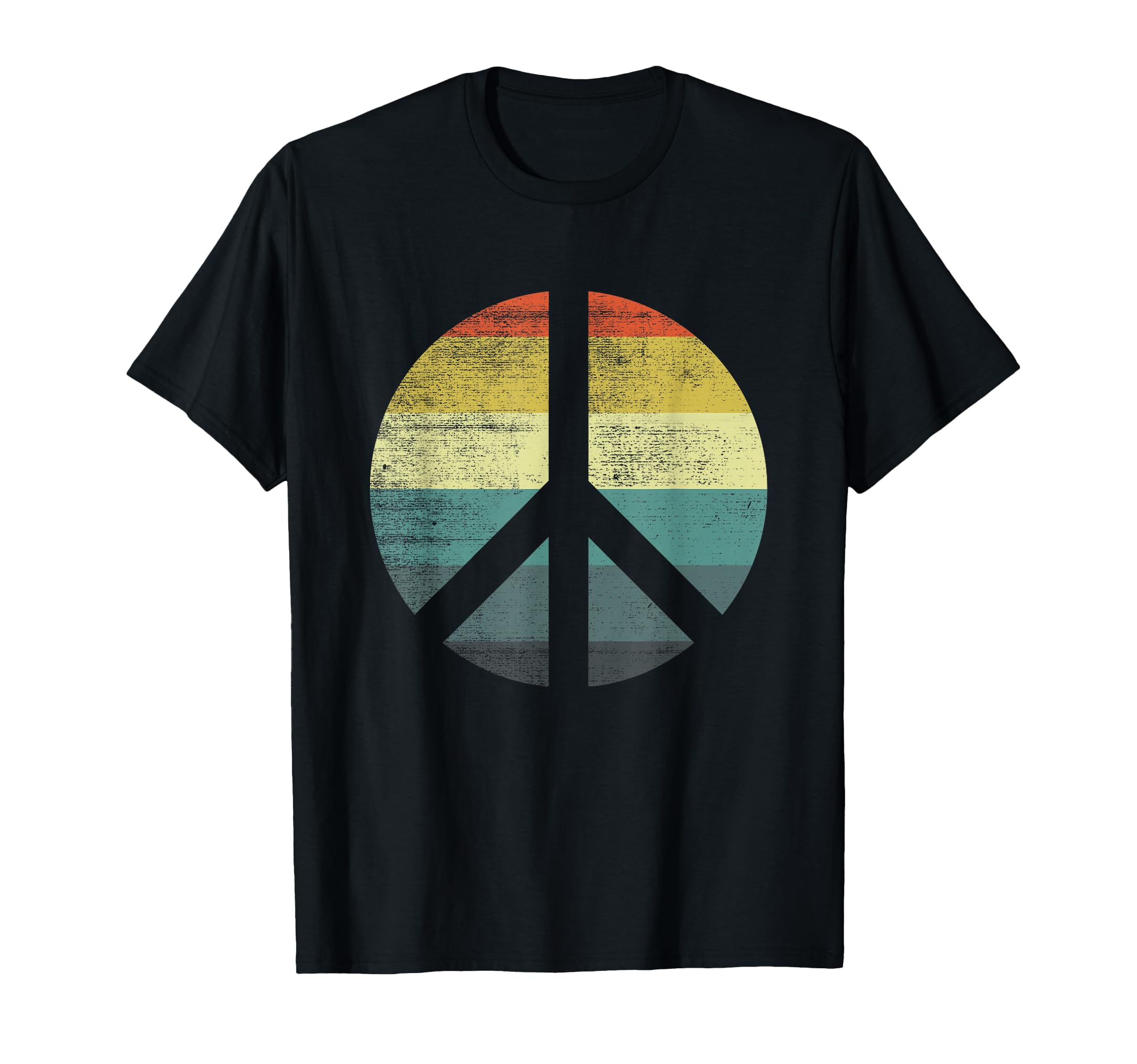 Distressed Peace Sign T-Shirt - Aesthetic Graphic Unisex - T-Shirt, Sweatshirt, Hoodie
