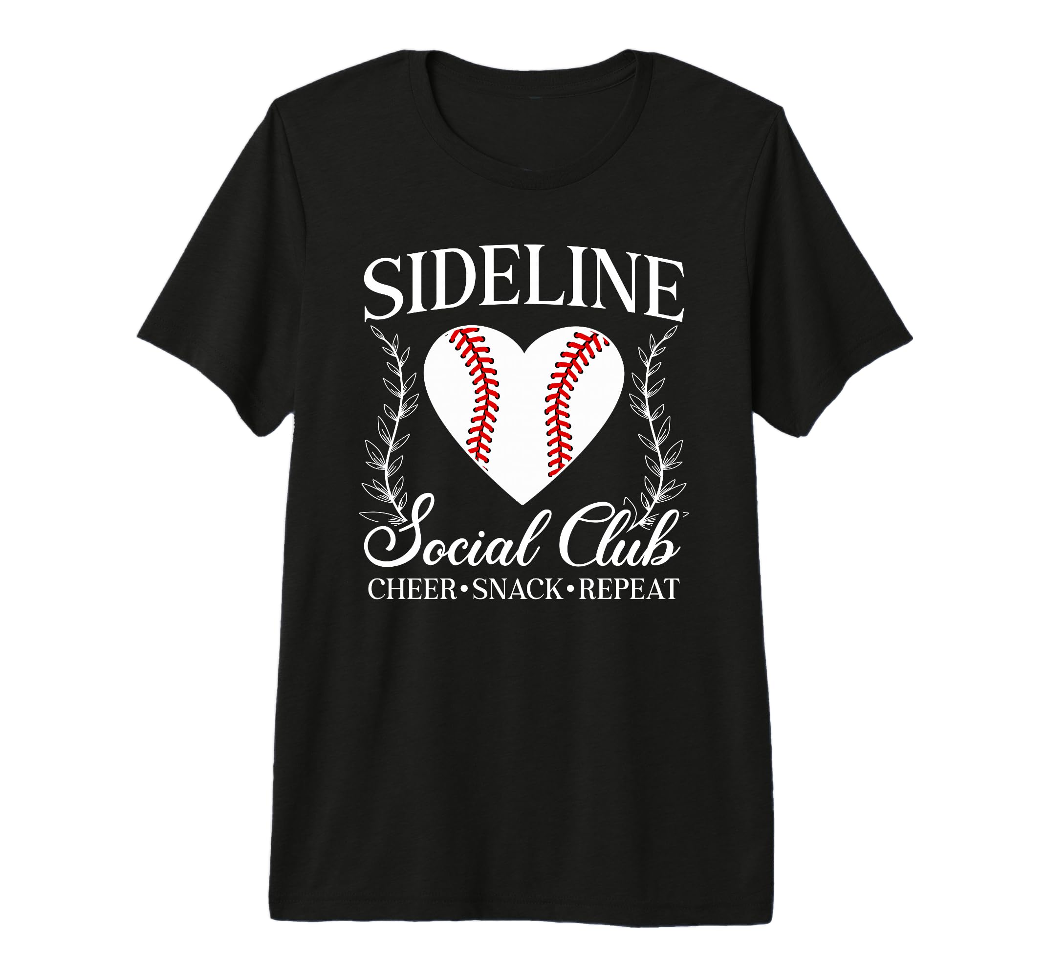 Sideline Social Club Baseball Mom T-Shirt - Novelty Apparel Men Women - T-Shirt, Sweatshirt, Hoodie