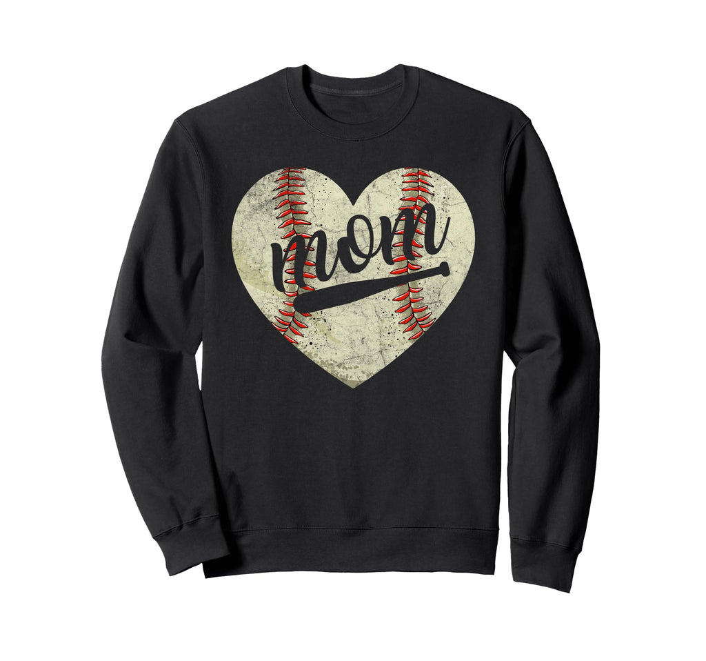 Baseball Mom Mama Mothers Day Sweatshirt - Streetwear Style for Adults - T-Shirt, Sweatshirt, Hoodie