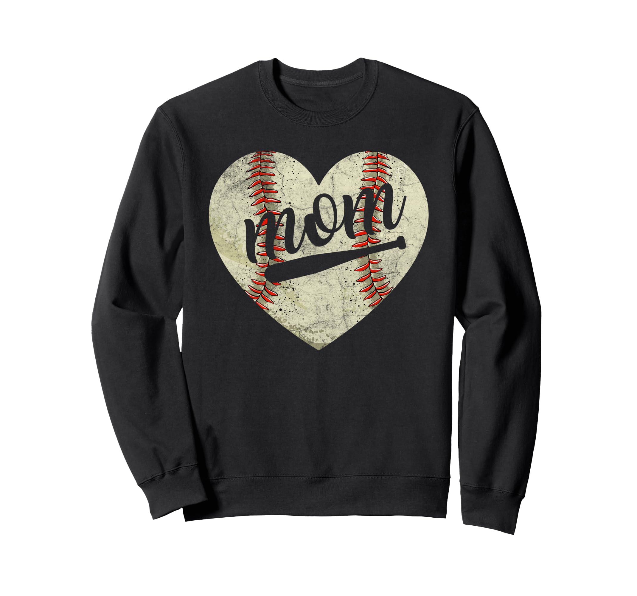 Baseball Mom Mama Mothers Day Sweatshirt - Streetwear Style for Adults - T-Shirt, Sweatshirt, Hoodie