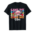 Game Day Vibes Coquette Bow Softball T-Shirt - Minimalist Print for Adults - T-Shirt, Sweatshirt, Hoodie