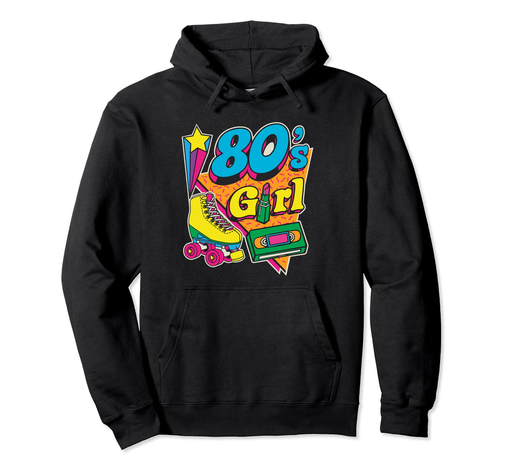 80S Roller Skater Music Lover Skate Hoodie - Unique Graphic for Adults - T-Shirt, Sweatshirt, Hoodie