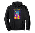Psychedelic Squaresville Indie Aesthetic 90S Hoodie - Graphic Print Unisex - T-Shirt, Sweatshirt, Hoodie