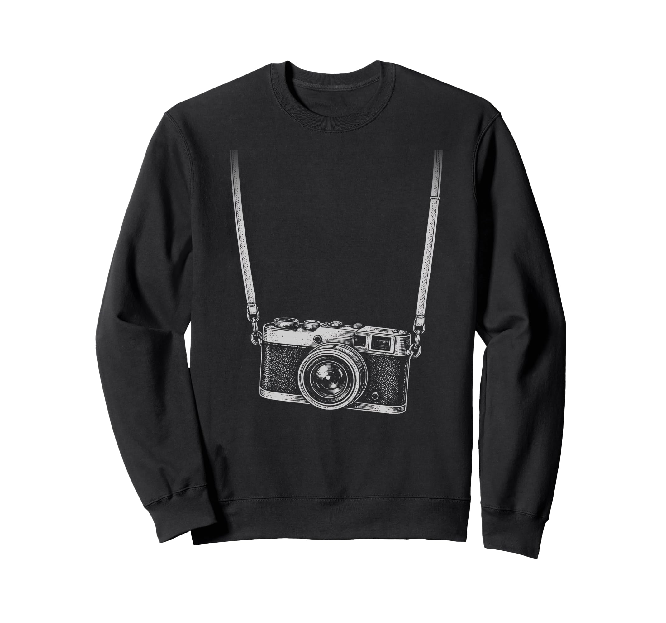 Camera Photographer Funny Creative Sweatshirt - Custom Art Print Men Women - T-Shirt, Sweatshirt, Hoodie