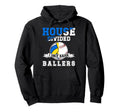 House Divided I Only Raise Ballers Hoodie - Graphic Print for Adults - T-Shirt, Sweatshirt, Hoodie