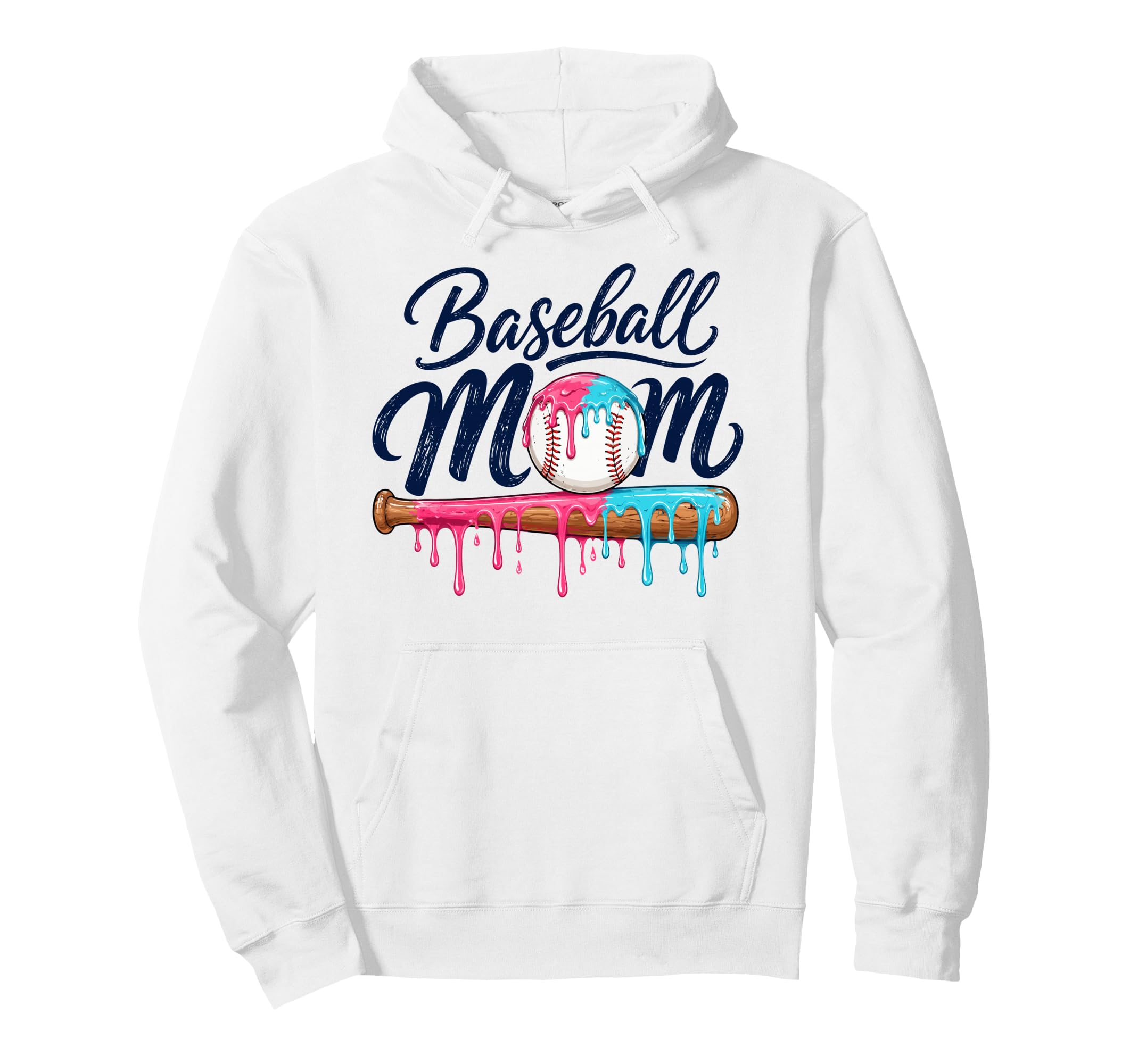Colorful Dripping Paint Stylish Hoodie - Trendy Graphic for Adults - T-Shirt, Sweatshirt, Hoodie