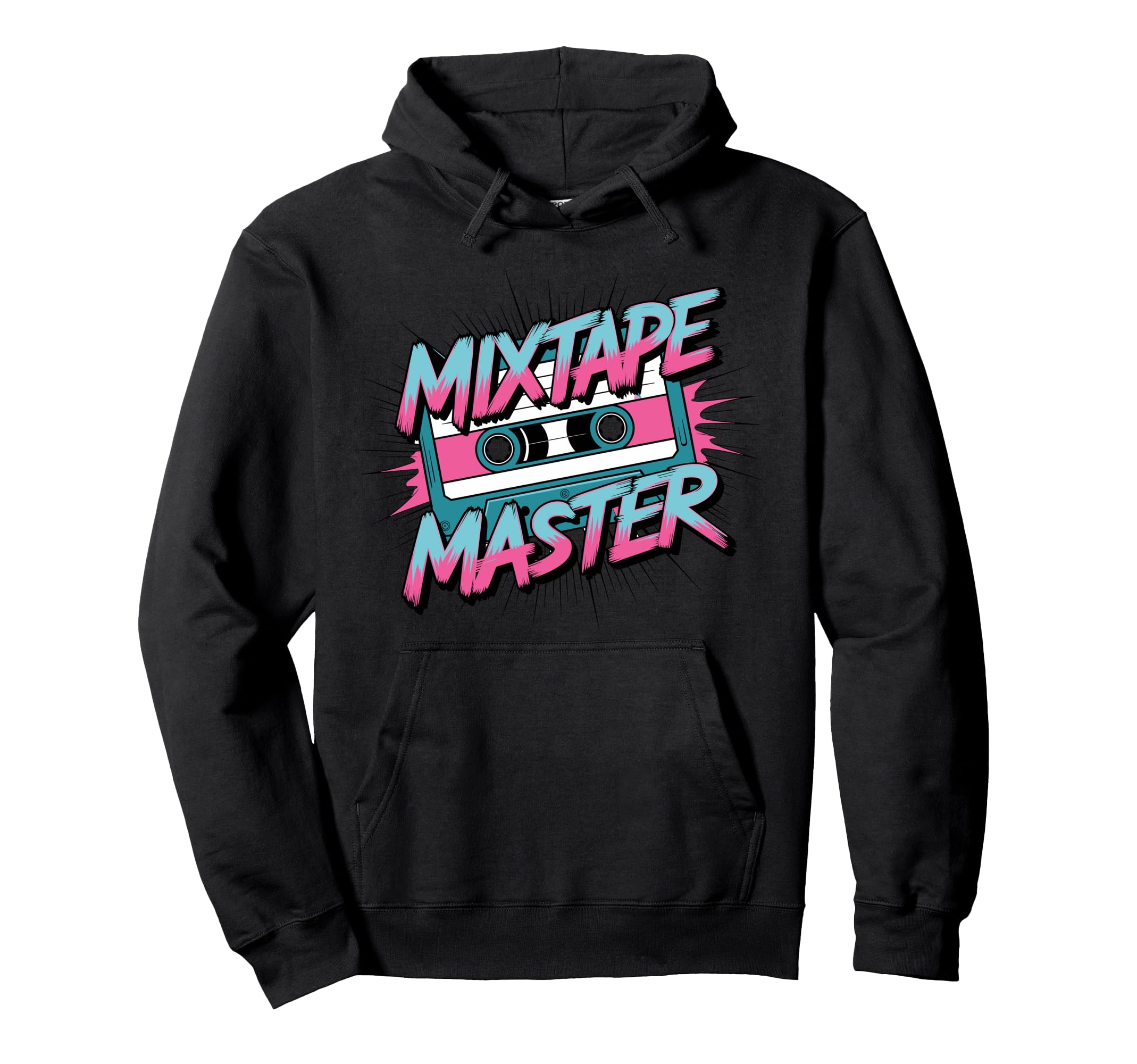 Mixtape Master Cassette Vibes Hoodie - Unique Graphic for Adults - T-Shirt, Sweatshirt, Hoodie