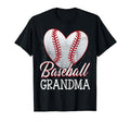 Thats My Grandson Out Baseball Hearts T-Shirt - Novelty Apparel Unisex - T-Shirt, Sweatshirt, Hoodie