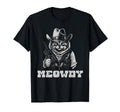 Meowdy Outlaw Funny Country Music Cat T-Shirt - Trendy Graphic for Adults - T-Shirt, Sweatshirt, Hoodie