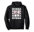 Coquette Baseball Momma Matching Hoodie - Custom Art Print Men Women - T-Shirt, Sweatshirt, Hoodie