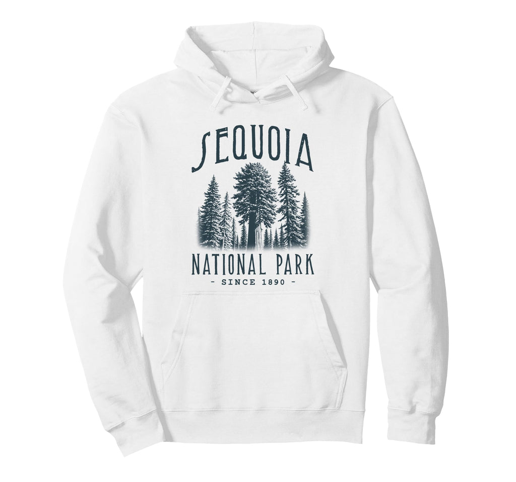 Sequoia National Park California Camping Hoodie - Unique Graphic Men Women - T-Shirt, Sweatshirt, Hoodie