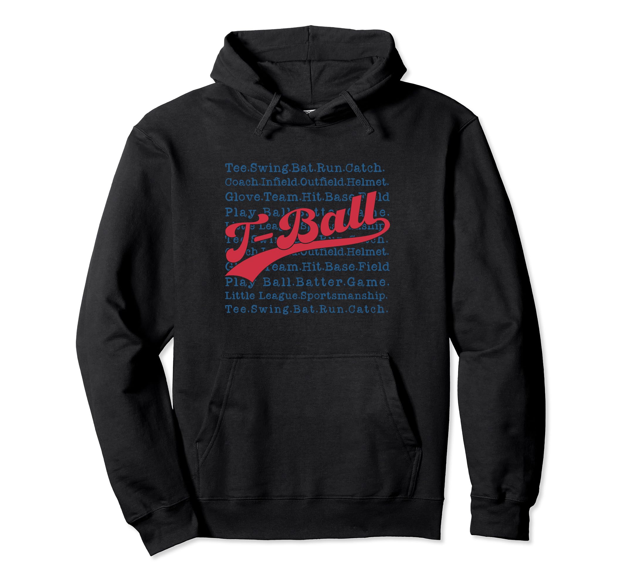 T Ball Baseball Tball Mom Dad Hoodie - Trendy Graphic Men Women - T-Shirt, Sweatshirt, Hoodie