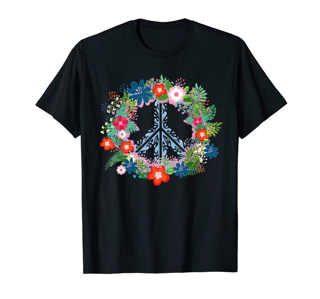 Peace Love Hippie Costume 60S 70S T-Shirt - Aesthetic Graphic Men Women - T-Shirt, Sweatshirt, Hoodie