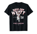 Walk Off Wyatt Wyatt Langford Texas T-Shirt - Minimalist Print for Adults - T-Shirt, Sweatshirt, Hoodie