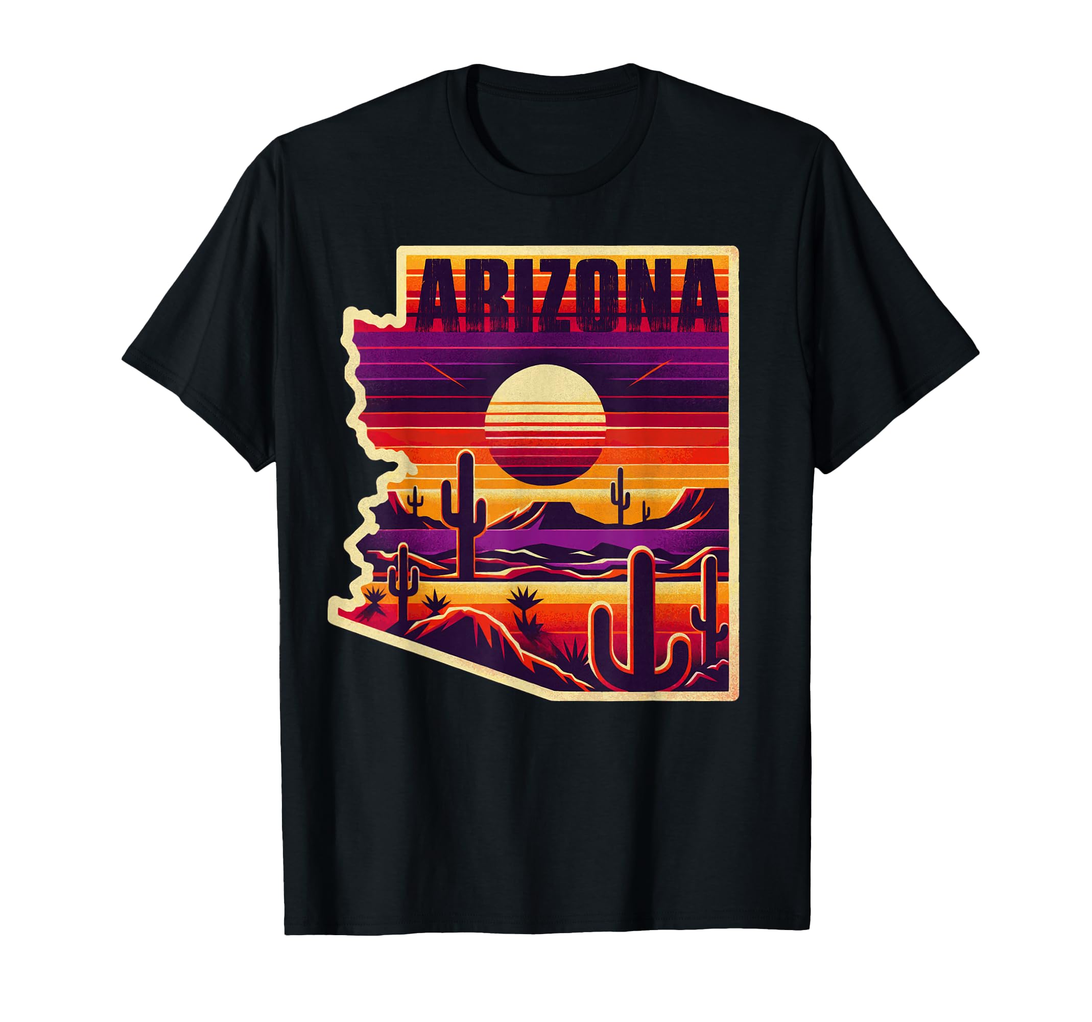Arizona Love State Arizona Cactus T-Shirt - Fun Novelty Design Unisex - T-Shirt, Sweatshirt, Hoodie