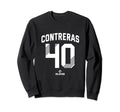 Willson Contreras 40 Chicago Sweatshirt - Aesthetic Graphic Men Women - T-Shirt, Sweatshirt, Hoodie