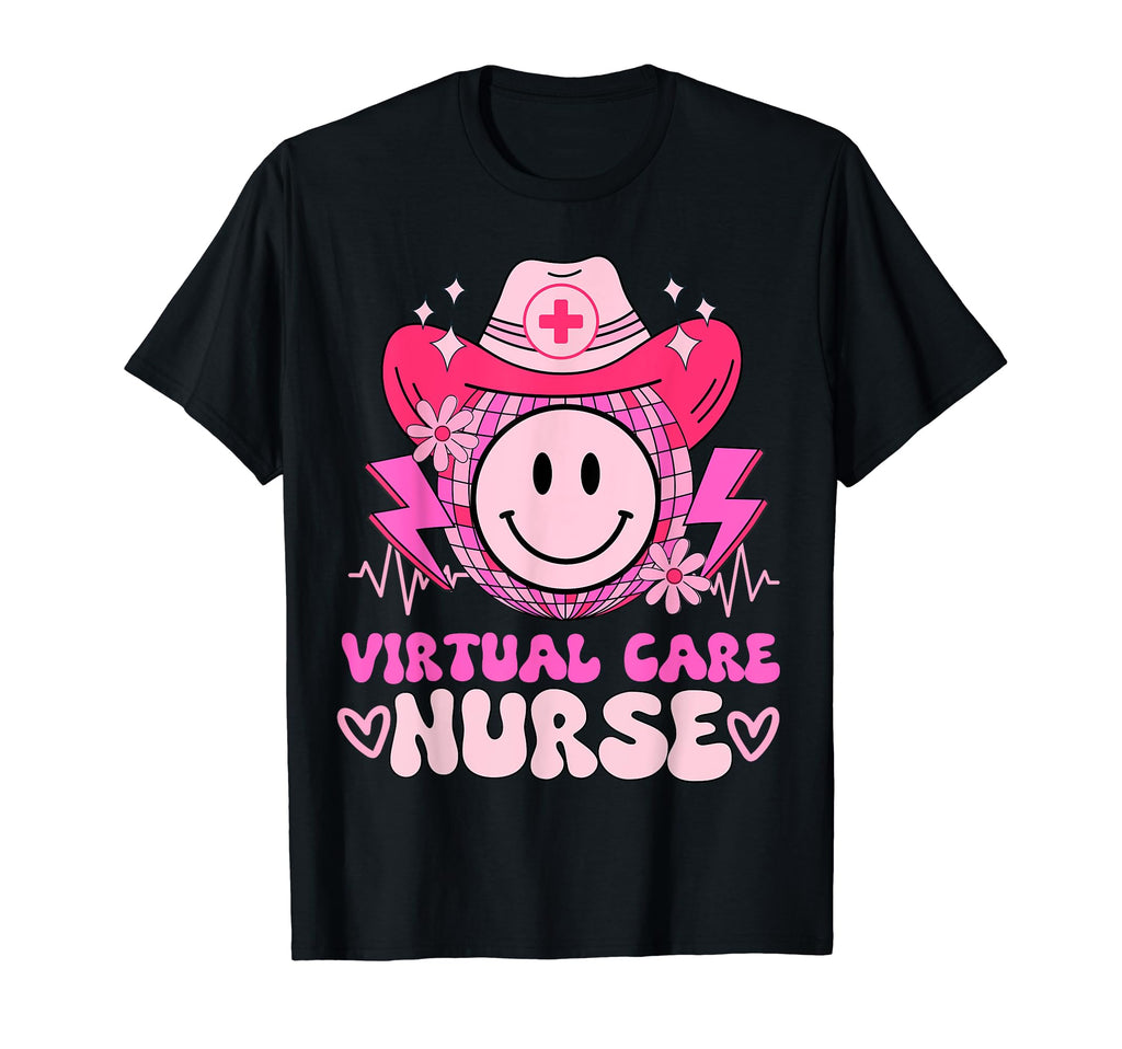 Medical Stethoscope Rn Country Virtual T-Shirt - Graphic Print for Adults - T-Shirt, Sweatshirt, Hoodie