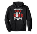 Class 2026 Senior Year Baseball Papa Hoodie - Aesthetic Graphic for Adults - T-Shirt, Sweatshirt, Hoodie