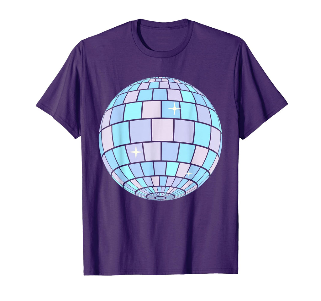 Danish Pastel Aesthetic Disco Ball T-Shirt - Aesthetic Graphic for Adults - T-Shirt, Sweatshirt, Hoodie