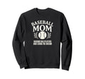 Baseball Mom Living Dream Sweatshirt - Graphic Print Unisex - T-Shirt, Sweatshirt, Hoodie
