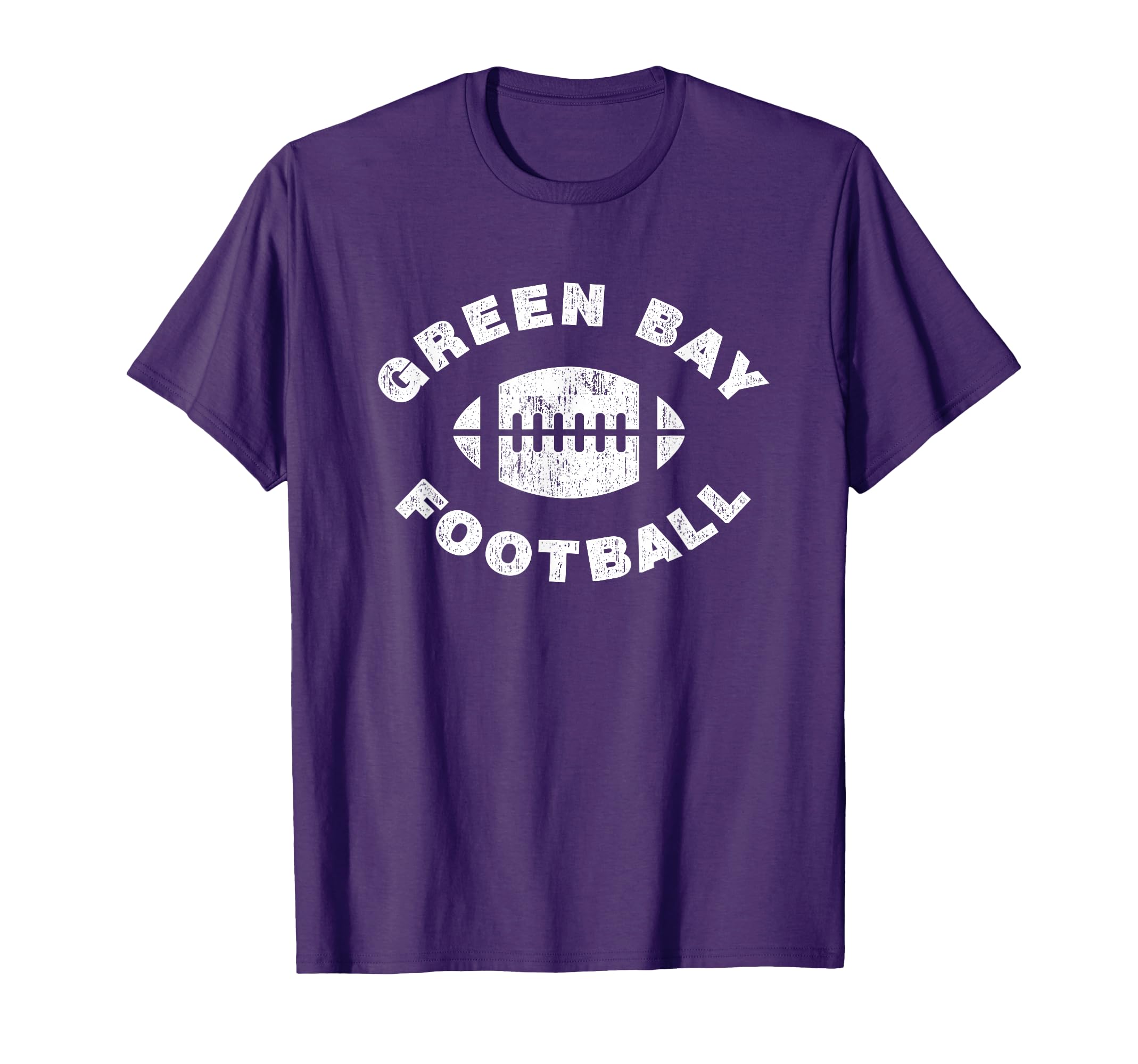 Green Bay Distressed Football Sports T-Shirt - Graphic Print Men Women - T-Shirt, Sweatshirt, Hoodie