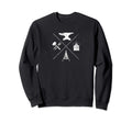 Distressed Blacksmith Tools Sweatshirt - Minimalist Print Men Women - T-Shirt, Sweatshirt, Hoodie