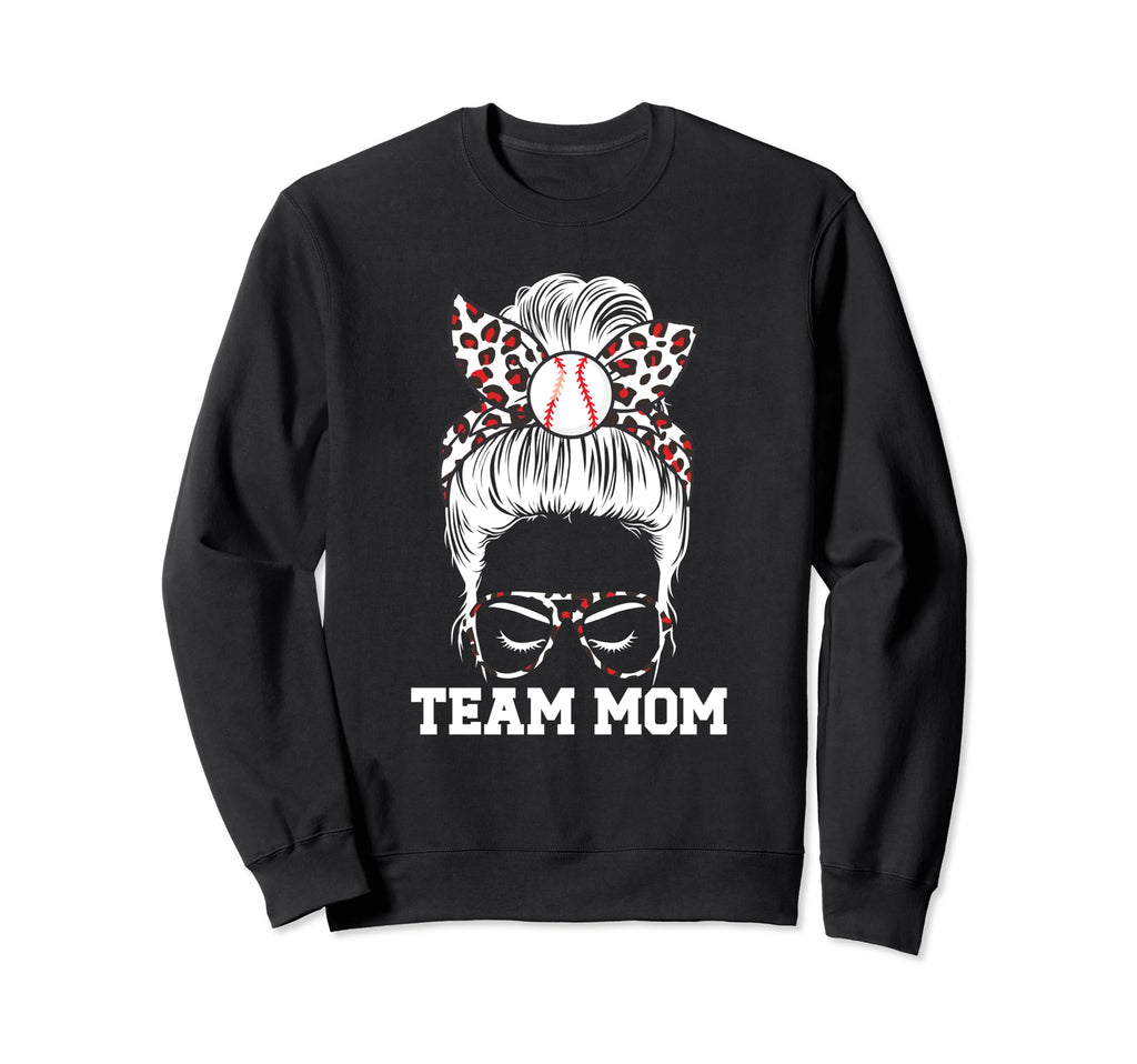 Baseball Team Mom Appreciation Sweatshirt - Unique Graphic for Adults - T-Shirt, Sweatshirt, Hoodie
