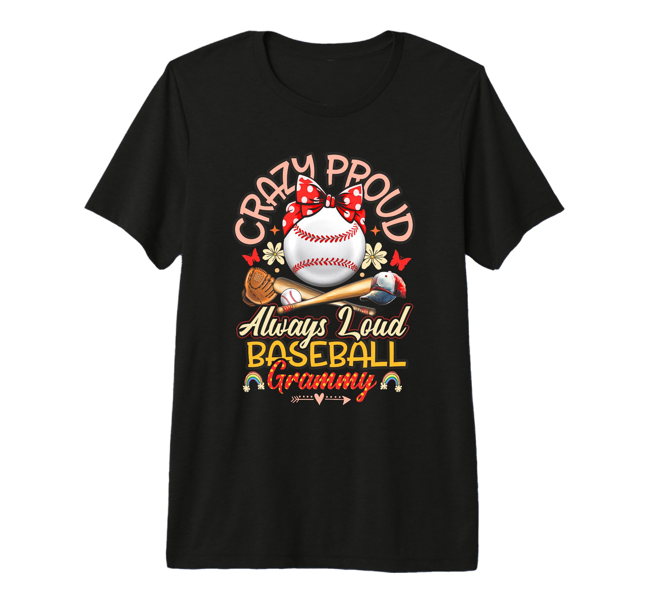 Womens Crazy Proud Always Loud T-Shirt - Casual Everyday Wear for Adults - T-Shirt, Sweatshirt, Hoodie