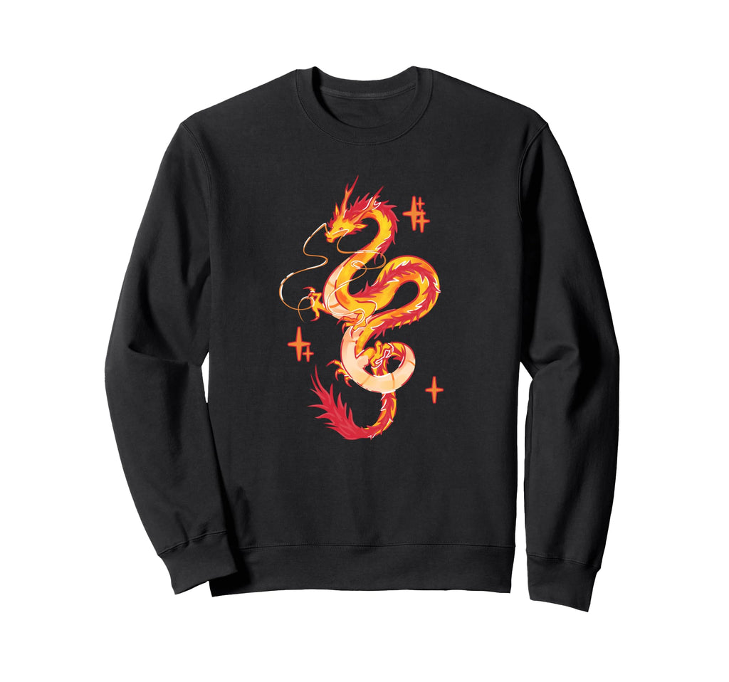 Japanese Tattoo Dragon And Hoodie - Streetwear Style Unisex - T-Shirt, Sweatshirt, Hoodie