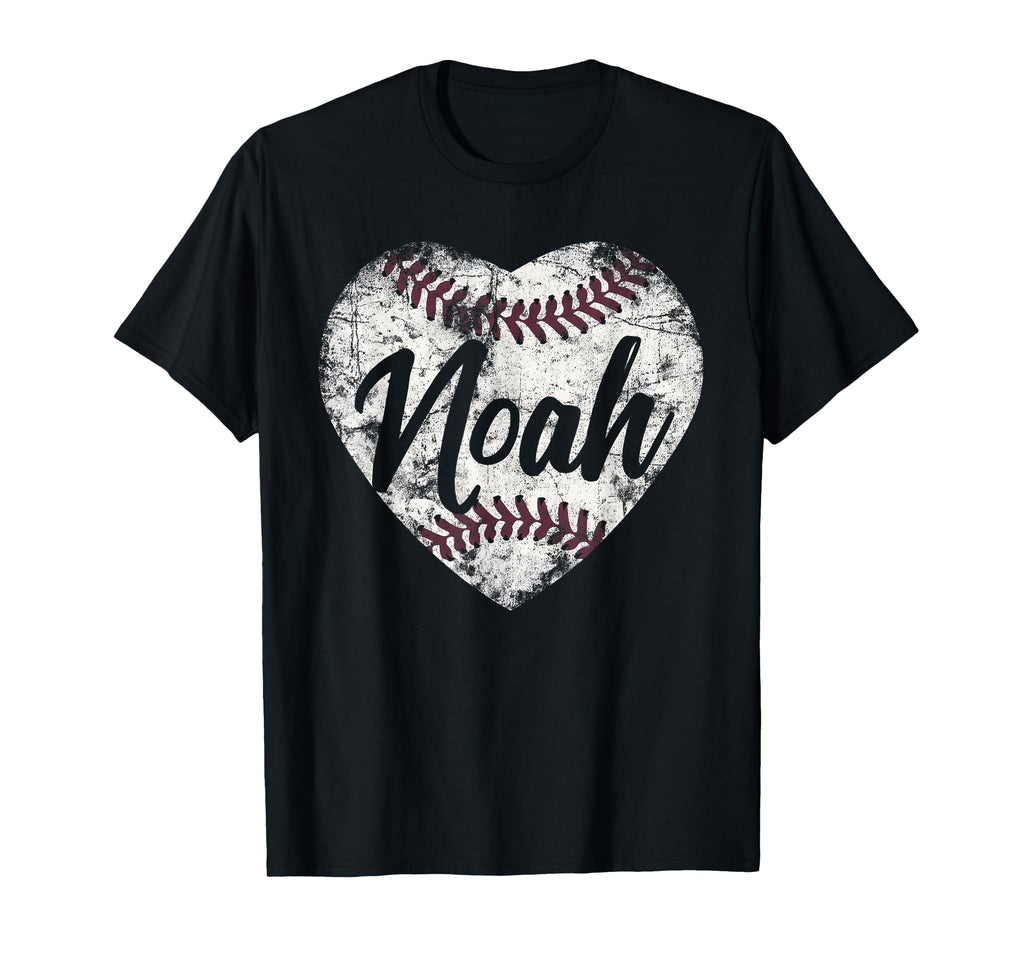 Noah Baseball Personalized Name Mom T-Shirt - Streetwear Style Men Women - T-Shirt, Sweatshirt, Hoodie