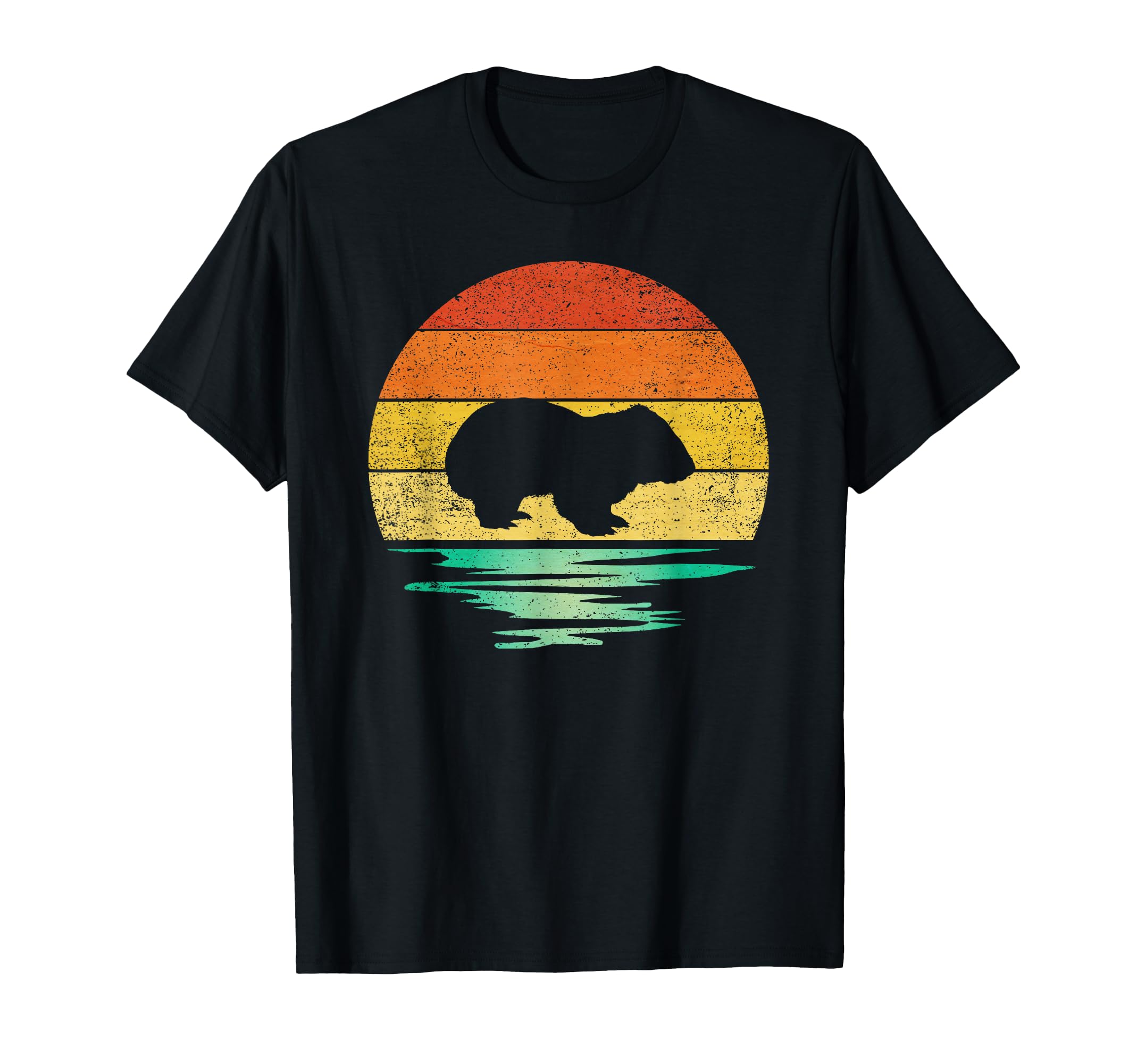 Wombat Sunset Wombat T-Shirt - Unique Graphic Men Women - T-Shirt, Sweatshirt, Hoodie