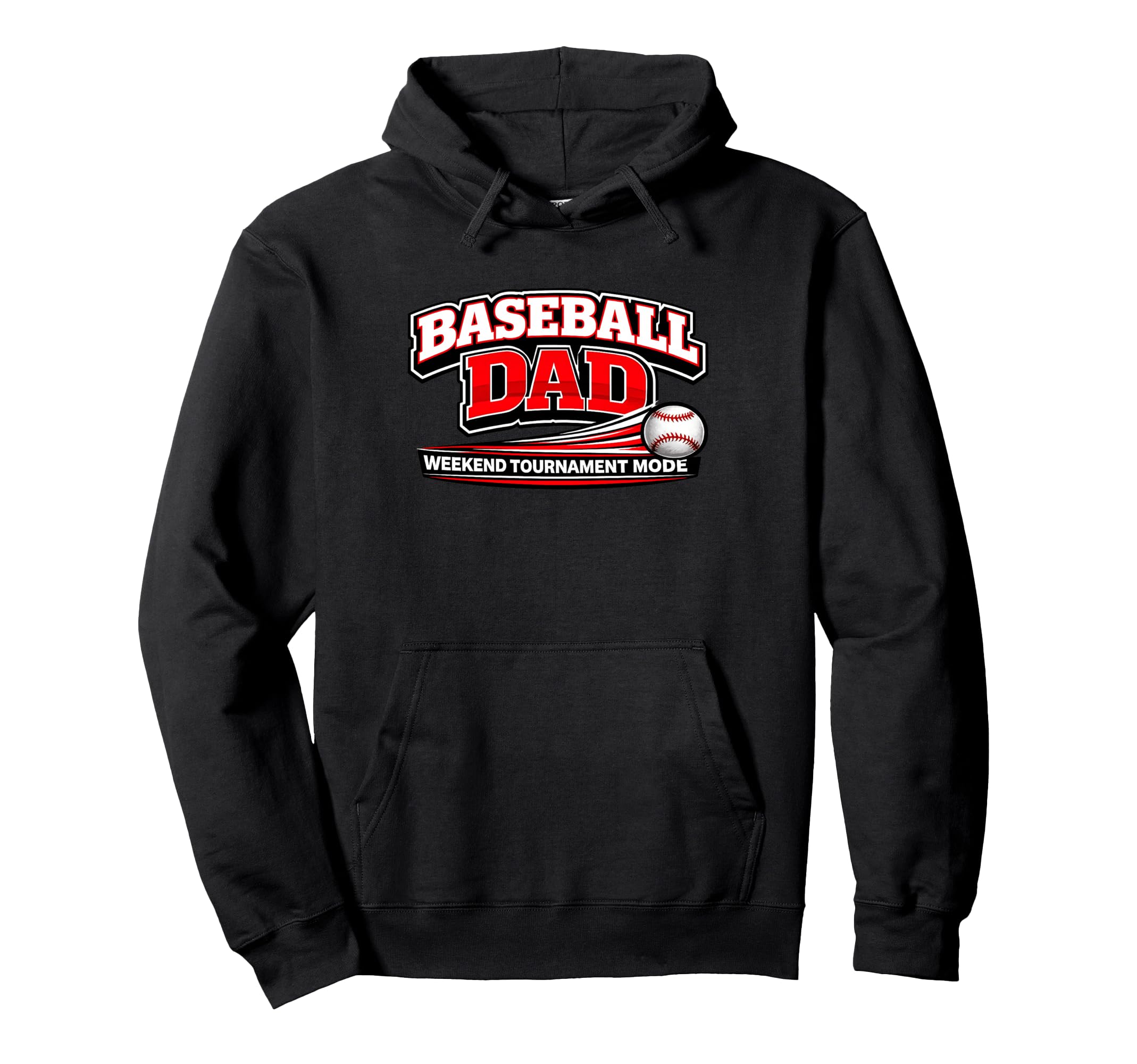 Baseball Dad Weekend Tournament Mode Hoodie - Streetwear Style Men Women - T-Shirt, Sweatshirt, Hoodie
