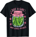 Pickle Obsessed Girls Funny - Adult & Kids T-Shirts, Sweatshirts & Hoodies apparel design preview 1