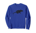 Gerbil Distressed Gerbil Sweatshirt - Minimalist Print Men Women - T-Shirt, Sweatshirt, Hoodie
