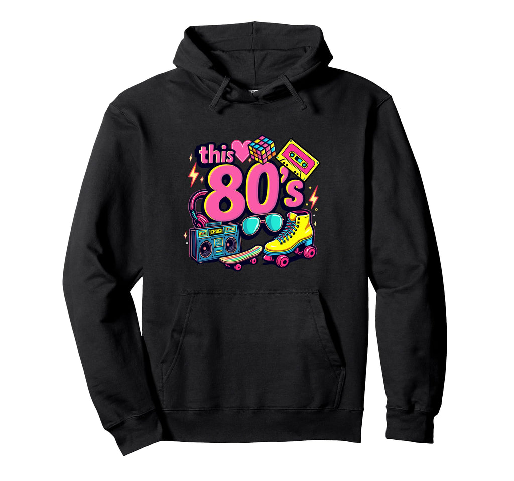 This 80S Bro Cassette Roller Skates Hoodie - Graphic Print Men Women - T-Shirt, Sweatshirt, Hoodie
