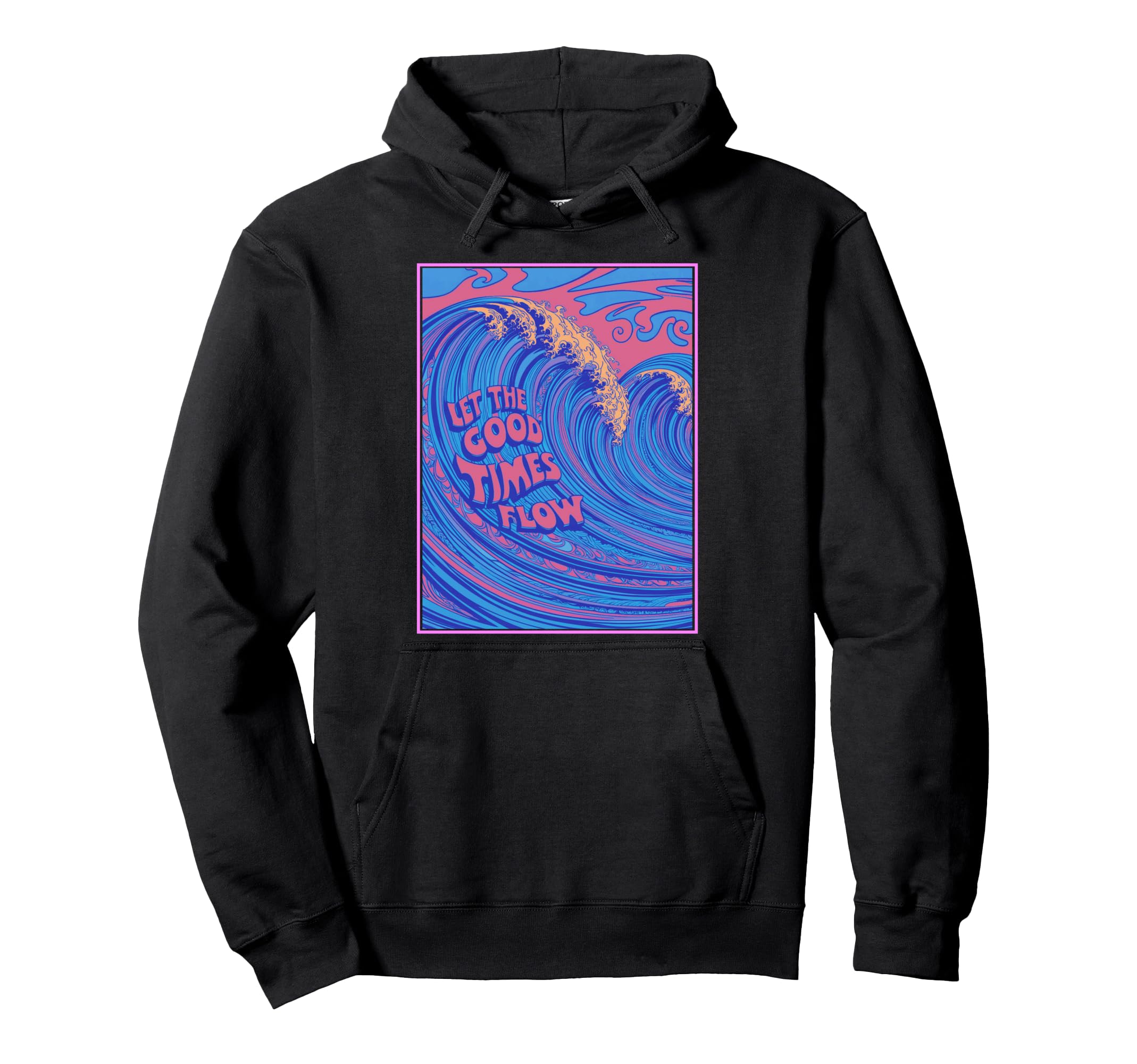 Psychedelic Vaporwave Aesthetic 80S Hoodie - Minimalist Print Men Women - T-Shirt, Sweatshirt, Hoodie