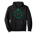 Love Shamrock Ireland Distressed Green Hoodie - Custom Art Print Men Women - T-Shirt, Sweatshirt, Hoodie