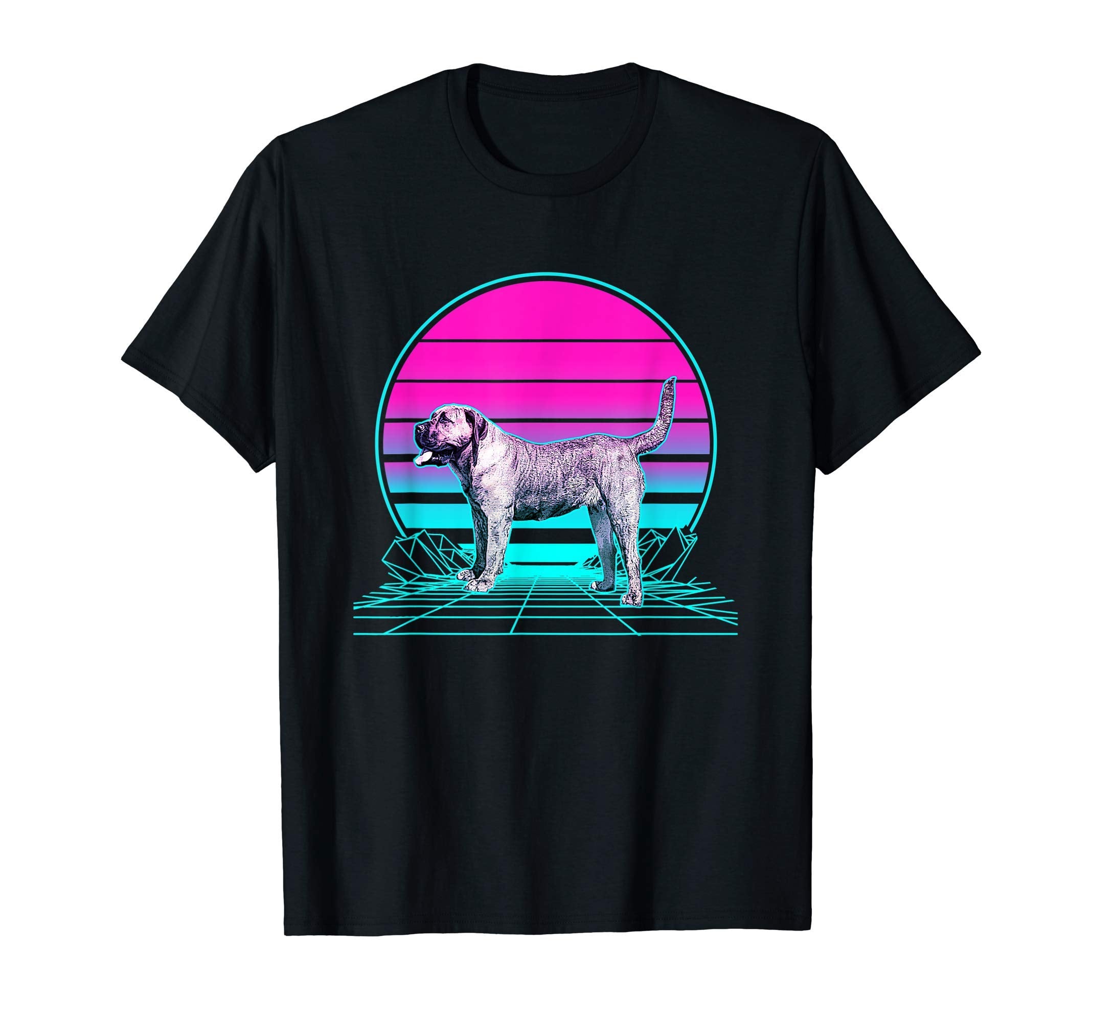 Sunset Presa Canario T-Shirt - Custom Art Print Men Women - T-Shirt, Sweatshirt, Hoodie