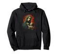 Mary Jesus Distressed 90S Goth Grunge Hoodie - Aesthetic Graphic Unisex - T-Shirt, Sweatshirt, Hoodie
