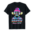 Dripping Since 2016 Baseball Ice T-Shirt - Minimalist Print for Adults - T-Shirt, Sweatshirt, Hoodie