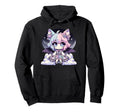 Kawaii Pastel Goth Creepy Anime Moon Hoodie - Trendy Graphic for Adults - T-Shirt, Sweatshirt, Hoodie