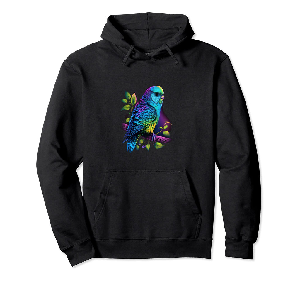 Budgie Budgerigar Parakeet Bird Aesthetic Hoodie - Custom Art Print Unisex - T-Shirt, Sweatshirt, Hoodie